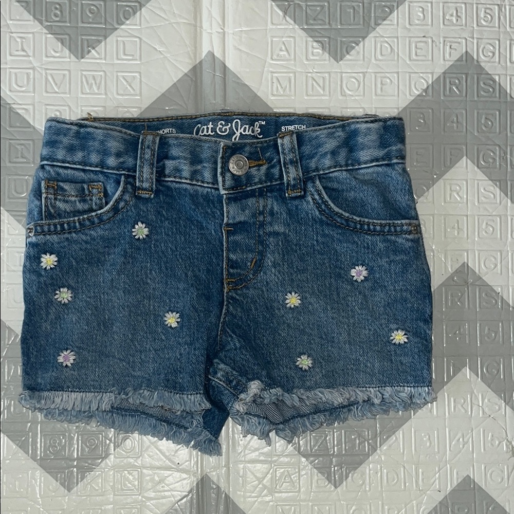 Cat & Jack Blue Denim Kids Shorts 3T